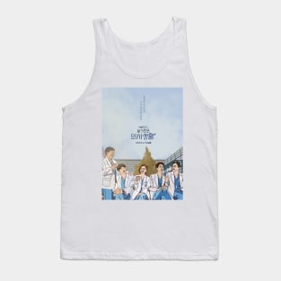 Hospital Playlist- K drama pop art poster Tank Top